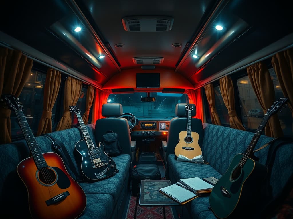 On the Road: A Tour Bus Romance