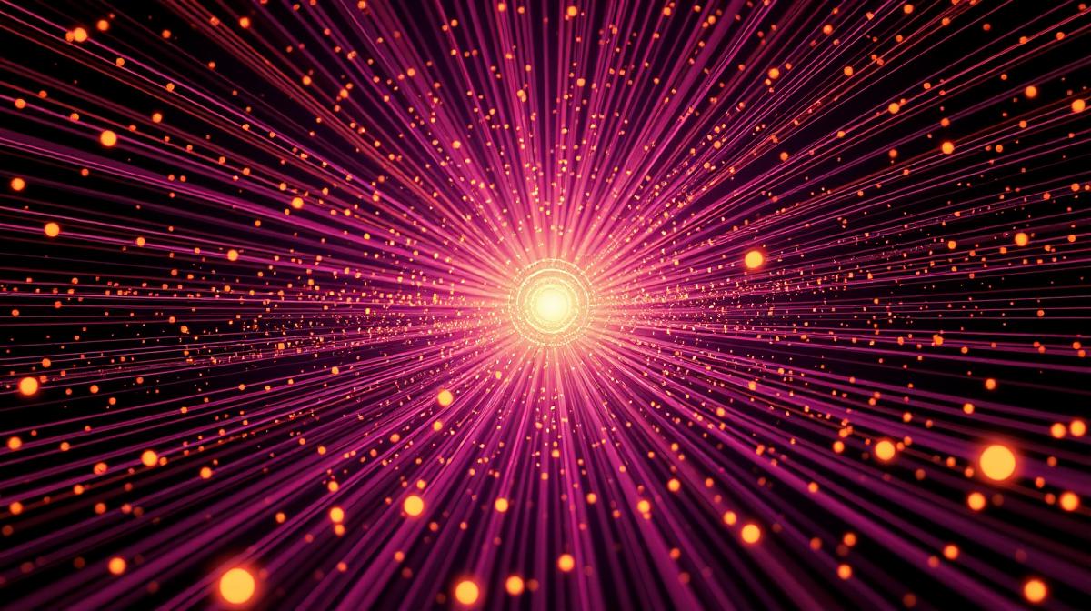 Abstract visualization of magnetic sex appeal and attraction